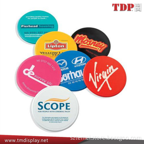 Manufactory Production customed glass acrylic cup coasters sets with printing